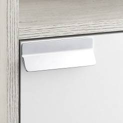 Акватон Шкаф подвесной Флай 35 R дуб крафт/белый – фотография-8